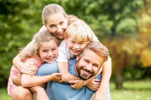 Glückliche Familie